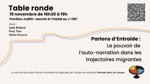 Parlons d'Entraide: le pouvoir de l'auto-narration dans les trajectoires migrantes