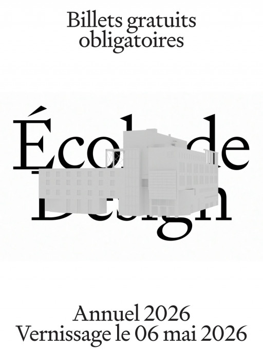 Vernissage de l'Annuel de design 2026