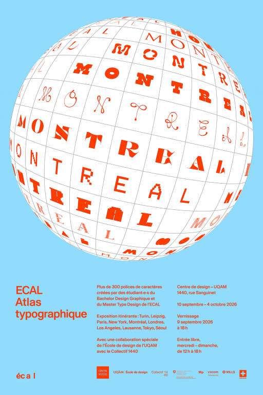 Exposition ECAL Atlas typpographique