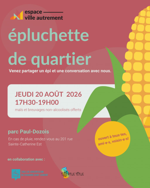 Épluchette de quartier 2026