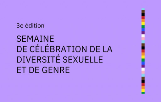 Kiosques d’information - Semaine de célébration de la diversité sexuelle et de genre