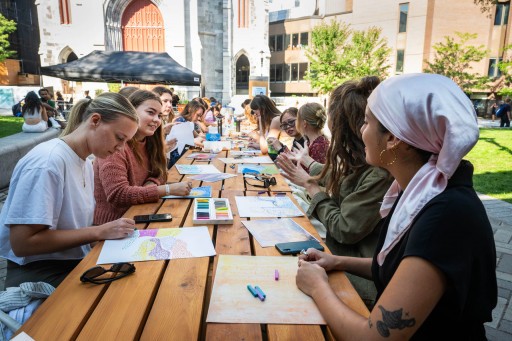 Espace créatif | Murale participative