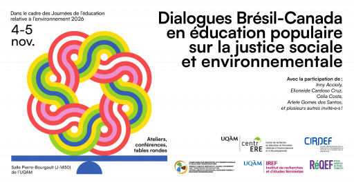 Dialogues Brésil-Canada en éducation populaire sur la justice sociale et environnementale