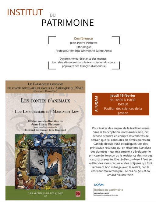 Dynamisme et résistance des marges. Un relais déroutant dans la transmission du conte populaire des Français d’Amérique