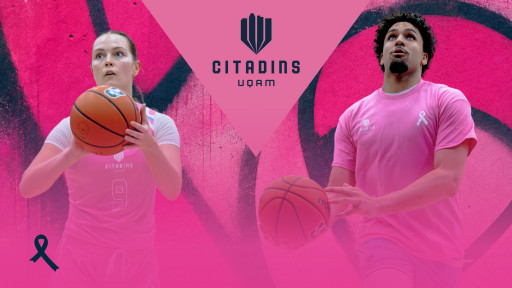 Citadins Basketball – MCGILL @ UQAM – Match en rose