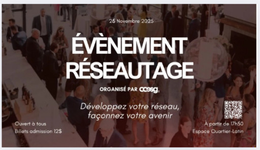 Réseautage signé CCESG