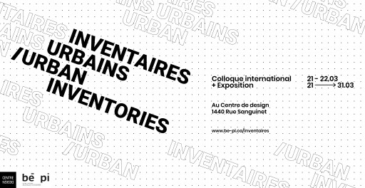 Inventaires urbains. La documentation de la ville comme projet de design