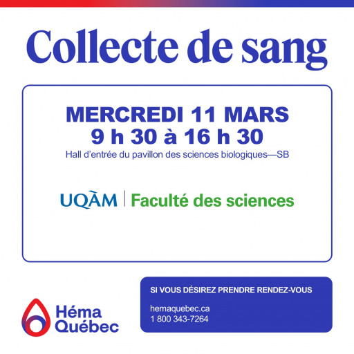 Collecte de sang Héma-Québec