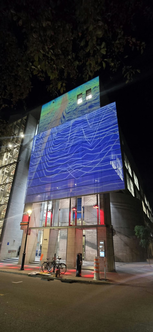 Projection architecturale: «RÉSONANCE(S)»