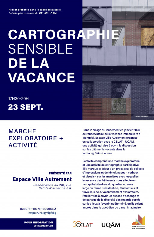 Cartographie sensible de la vacance