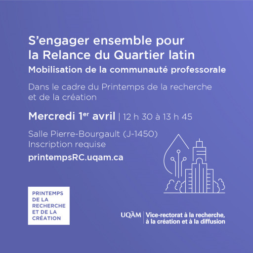 S’engager ensemble pour la Relance du Quartier - Mobilisation de la communauté professorale latin