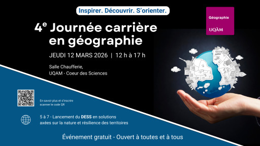 Journée carrière en géographie