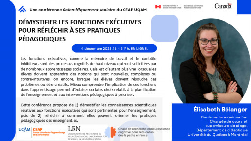 Démystifier les fonctions exécutives pour réfléchir à ses pratiques pédagogiques
